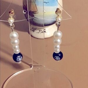 FASHION Tuxedo earrings